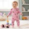 SX365: Girls Minnie Mouse All In One/ Sleepsuit (0- 36 Months)